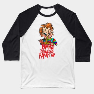 chucky eat ramen Baseball T-Shirt